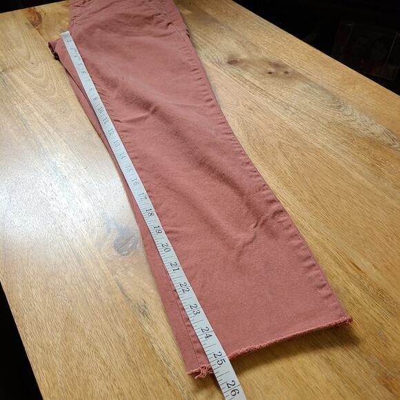 J Crew Andie Raw Hem Pants Skinny Size 00 24 - Picture 11 of 13